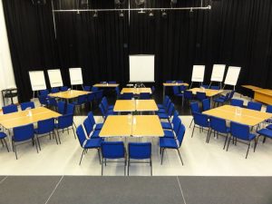 The Kindle Hall boardroom layout
